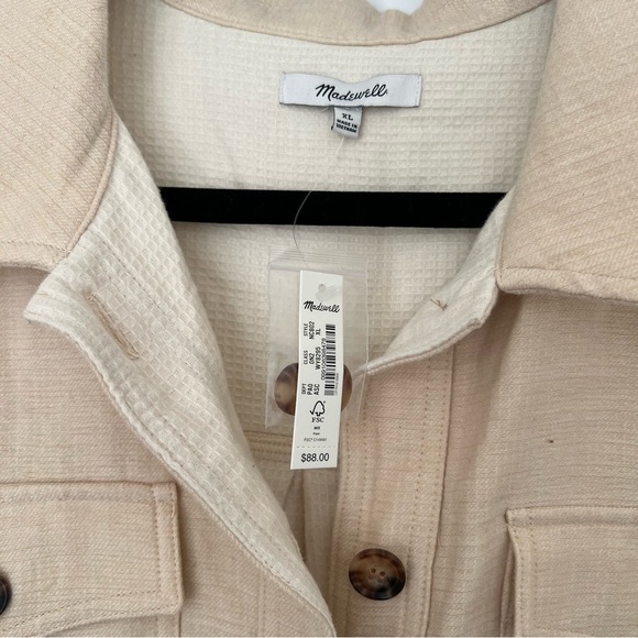 Madewell Waffleback Branner Shirt-Jacket - Picture 4 of 8